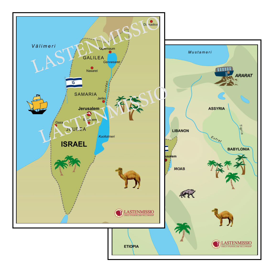 Israelin Kartat Lastenmissio Israelin Kartat Lastenmissio