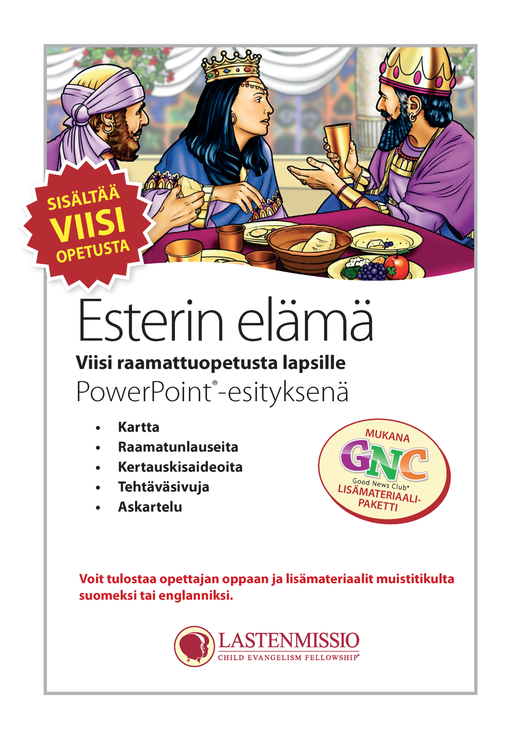 Esterin elämä + lisämateriaalipaketti