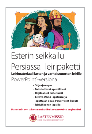 Esterin seikkailu Persiassa -leiripaketti