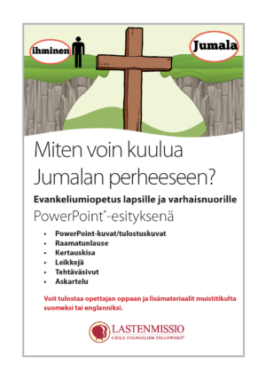 Miten voin kuulua Jumalan perheeseen?