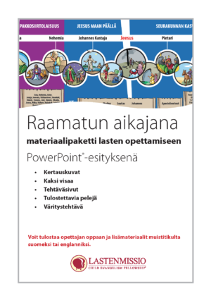 Raamatun aikajana -materiaalipaketti (uusi)