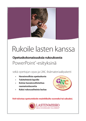 Rukoile lasten kanssa + lisämateriaalipaketti