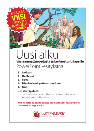 Uusi alku -starttipaketti + lisämateriaalipaketti