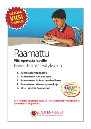Raamattu + lisämateriaalipaketti
