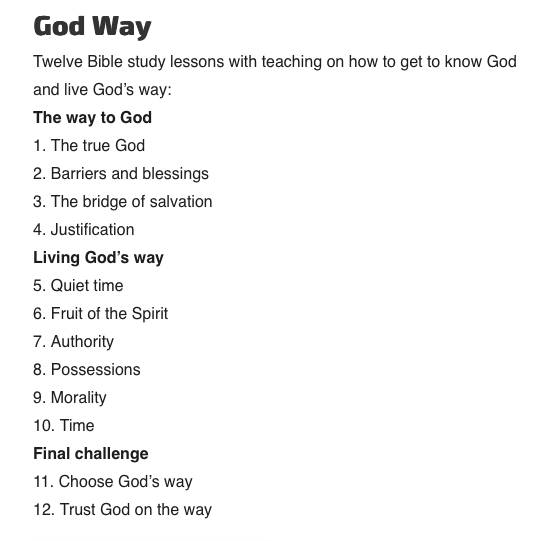 God's Way - Image 2